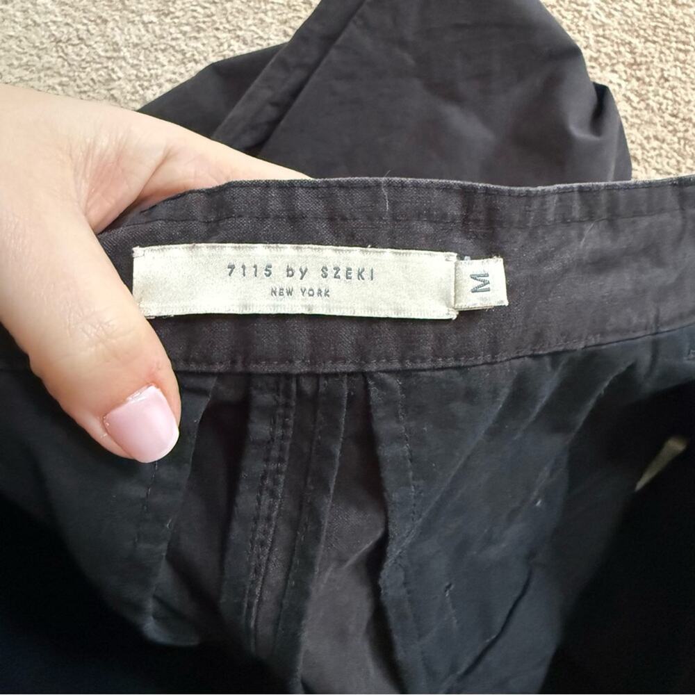 7115 by Szeki SIGNATURE PAINTER TROUSER - CANVAS EDITION in BLACK Size M - Picture 3 of 4